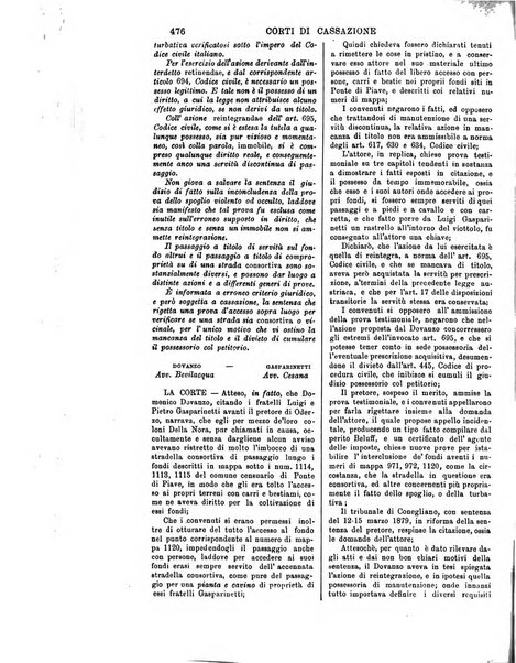 Annali della giurisprudenza italiana raccolta generale delle decisioni delle Corti di cassazione e d'appello in materia civile, criminale, commerciale, di diritto pubblico e amministrativo, e di procedura civile e penale