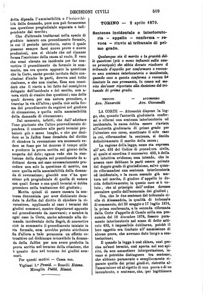 Annali della giurisprudenza italiana raccolta generale delle decisioni delle Corti di cassazione e d'appello in materia civile, criminale, commerciale, di diritto pubblico e amministrativo, e di procedura civile e penale