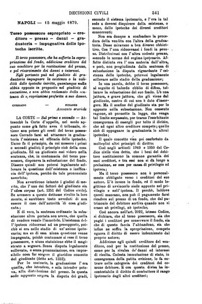 Annali della giurisprudenza italiana raccolta generale delle decisioni delle Corti di cassazione e d'appello in materia civile, criminale, commerciale, di diritto pubblico e amministrativo, e di procedura civile e penale