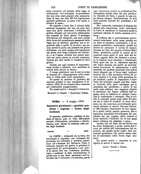 Annali della giurisprudenza italiana raccolta generale delle decisioni delle Corti di cassazione e d'appello in materia civile, criminale, commerciale, di diritto pubblico e amministrativo, e di procedura civile e penale