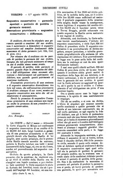 Annali della giurisprudenza italiana raccolta generale delle decisioni delle Corti di cassazione e d'appello in materia civile, criminale, commerciale, di diritto pubblico e amministrativo, e di procedura civile e penale