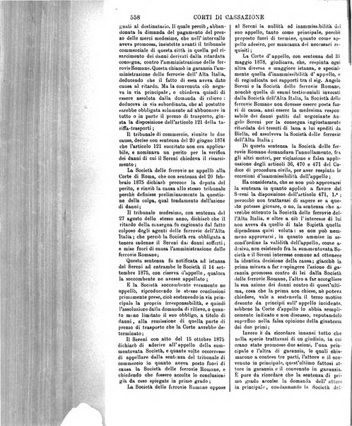 Annali della giurisprudenza italiana raccolta generale delle decisioni delle Corti di cassazione e d'appello in materia civile, criminale, commerciale, di diritto pubblico e amministrativo, e di procedura civile e penale