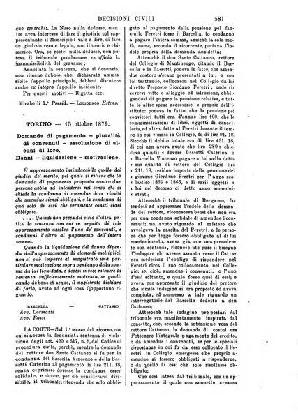 Annali della giurisprudenza italiana raccolta generale delle decisioni delle Corti di cassazione e d'appello in materia civile, criminale, commerciale, di diritto pubblico e amministrativo, e di procedura civile e penale