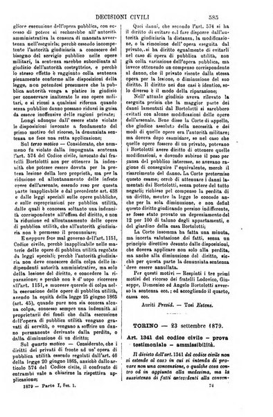 Annali della giurisprudenza italiana raccolta generale delle decisioni delle Corti di cassazione e d'appello in materia civile, criminale, commerciale, di diritto pubblico e amministrativo, e di procedura civile e penale