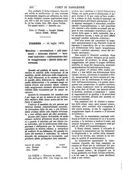 Annali della giurisprudenza italiana raccolta generale delle decisioni delle Corti di cassazione e d'appello in materia civile, criminale, commerciale, di diritto pubblico e amministrativo, e di procedura civile e penale