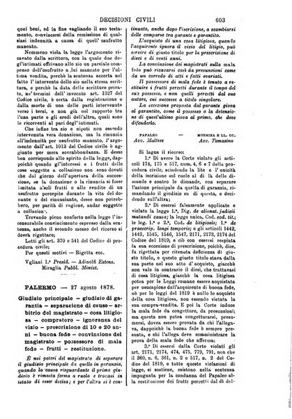 Annali della giurisprudenza italiana raccolta generale delle decisioni delle Corti di cassazione e d'appello in materia civile, criminale, commerciale, di diritto pubblico e amministrativo, e di procedura civile e penale