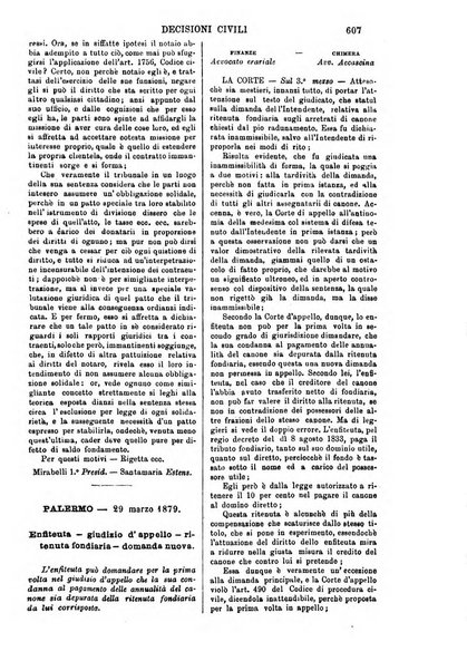 Annali della giurisprudenza italiana raccolta generale delle decisioni delle Corti di cassazione e d'appello in materia civile, criminale, commerciale, di diritto pubblico e amministrativo, e di procedura civile e penale