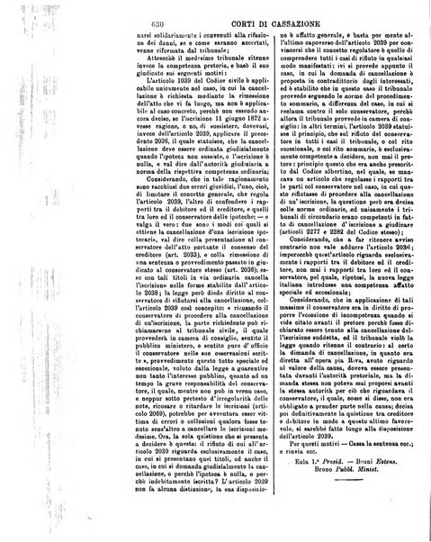 Annali della giurisprudenza italiana raccolta generale delle decisioni delle Corti di cassazione e d'appello in materia civile, criminale, commerciale, di diritto pubblico e amministrativo, e di procedura civile e penale