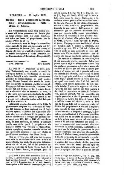 Annali della giurisprudenza italiana raccolta generale delle decisioni delle Corti di cassazione e d'appello in materia civile, criminale, commerciale, di diritto pubblico e amministrativo, e di procedura civile e penale