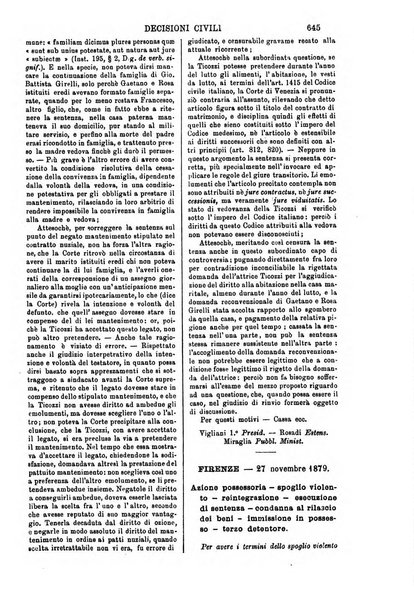 Annali della giurisprudenza italiana raccolta generale delle decisioni delle Corti di cassazione e d'appello in materia civile, criminale, commerciale, di diritto pubblico e amministrativo, e di procedura civile e penale