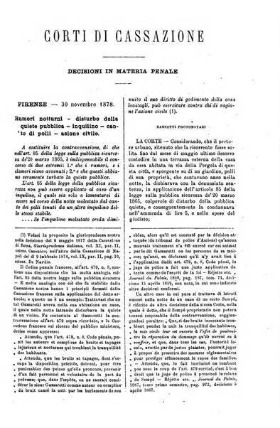 Annali della giurisprudenza italiana raccolta generale delle decisioni delle Corti di cassazione e d'appello in materia civile, criminale, commerciale, di diritto pubblico e amministrativo, e di procedura civile e penale