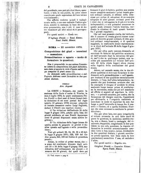 Annali della giurisprudenza italiana raccolta generale delle decisioni delle Corti di cassazione e d'appello in materia civile, criminale, commerciale, di diritto pubblico e amministrativo, e di procedura civile e penale