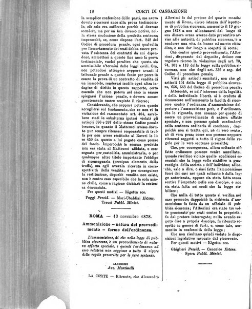 Annali della giurisprudenza italiana raccolta generale delle decisioni delle Corti di cassazione e d'appello in materia civile, criminale, commerciale, di diritto pubblico e amministrativo, e di procedura civile e penale