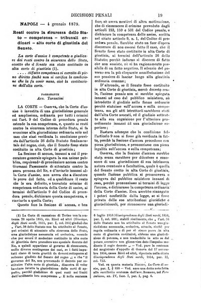 Annali della giurisprudenza italiana raccolta generale delle decisioni delle Corti di cassazione e d'appello in materia civile, criminale, commerciale, di diritto pubblico e amministrativo, e di procedura civile e penale