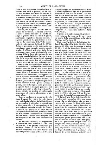 Annali della giurisprudenza italiana raccolta generale delle decisioni delle Corti di cassazione e d'appello in materia civile, criminale, commerciale, di diritto pubblico e amministrativo, e di procedura civile e penale