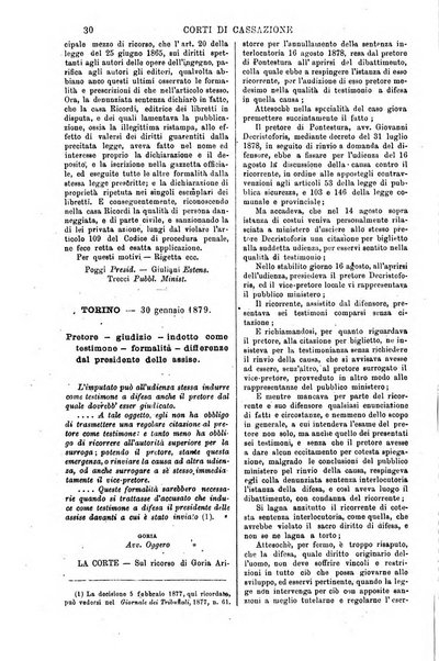 Annali della giurisprudenza italiana raccolta generale delle decisioni delle Corti di cassazione e d'appello in materia civile, criminale, commerciale, di diritto pubblico e amministrativo, e di procedura civile e penale