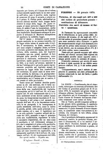 Annali della giurisprudenza italiana raccolta generale delle decisioni delle Corti di cassazione e d'appello in materia civile, criminale, commerciale, di diritto pubblico e amministrativo, e di procedura civile e penale