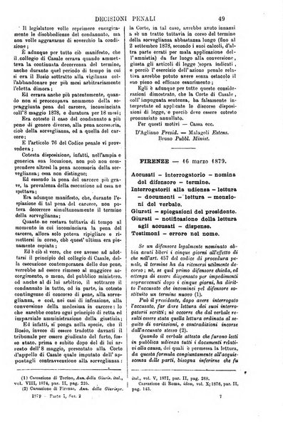 Annali della giurisprudenza italiana raccolta generale delle decisioni delle Corti di cassazione e d'appello in materia civile, criminale, commerciale, di diritto pubblico e amministrativo, e di procedura civile e penale