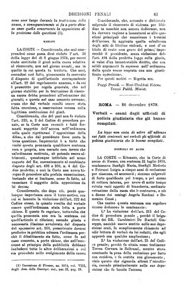 Annali della giurisprudenza italiana raccolta generale delle decisioni delle Corti di cassazione e d'appello in materia civile, criminale, commerciale, di diritto pubblico e amministrativo, e di procedura civile e penale