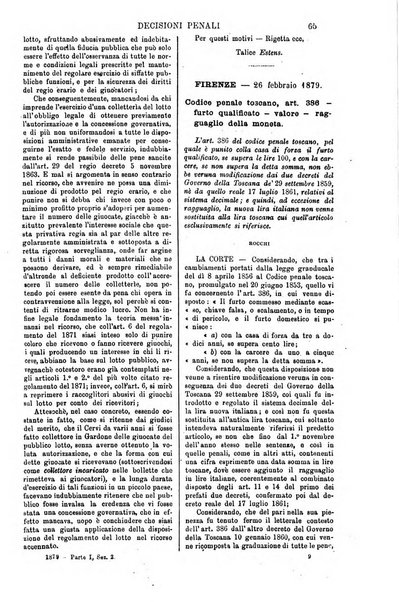 Annali della giurisprudenza italiana raccolta generale delle decisioni delle Corti di cassazione e d'appello in materia civile, criminale, commerciale, di diritto pubblico e amministrativo, e di procedura civile e penale