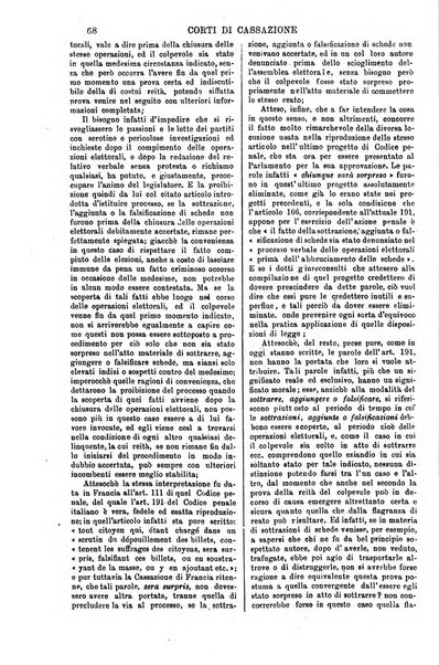 Annali della giurisprudenza italiana raccolta generale delle decisioni delle Corti di cassazione e d'appello in materia civile, criminale, commerciale, di diritto pubblico e amministrativo, e di procedura civile e penale