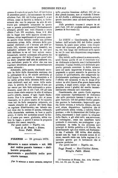 Annali della giurisprudenza italiana raccolta generale delle decisioni delle Corti di cassazione e d'appello in materia civile, criminale, commerciale, di diritto pubblico e amministrativo, e di procedura civile e penale