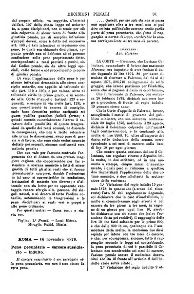 Annali della giurisprudenza italiana raccolta generale delle decisioni delle Corti di cassazione e d'appello in materia civile, criminale, commerciale, di diritto pubblico e amministrativo, e di procedura civile e penale