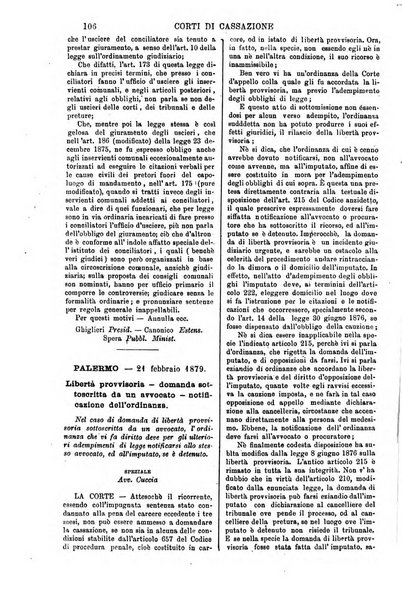 Annali della giurisprudenza italiana raccolta generale delle decisioni delle Corti di cassazione e d'appello in materia civile, criminale, commerciale, di diritto pubblico e amministrativo, e di procedura civile e penale