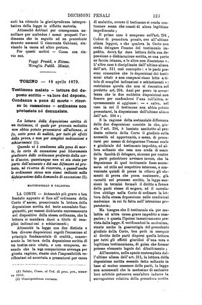 Annali della giurisprudenza italiana raccolta generale delle decisioni delle Corti di cassazione e d'appello in materia civile, criminale, commerciale, di diritto pubblico e amministrativo, e di procedura civile e penale