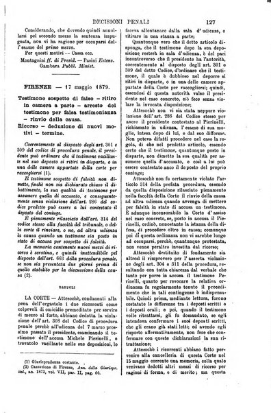 Annali della giurisprudenza italiana raccolta generale delle decisioni delle Corti di cassazione e d'appello in materia civile, criminale, commerciale, di diritto pubblico e amministrativo, e di procedura civile e penale