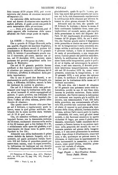 Annali della giurisprudenza italiana raccolta generale delle decisioni delle Corti di cassazione e d'appello in materia civile, criminale, commerciale, di diritto pubblico e amministrativo, e di procedura civile e penale