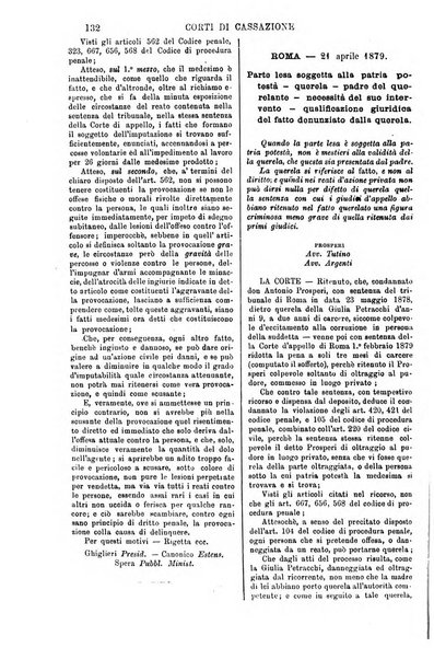 Annali della giurisprudenza italiana raccolta generale delle decisioni delle Corti di cassazione e d'appello in materia civile, criminale, commerciale, di diritto pubblico e amministrativo, e di procedura civile e penale