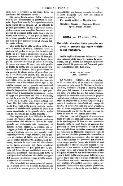 Annali della giurisprudenza italiana raccolta generale delle decisioni delle Corti di cassazione e d'appello in materia civile, criminale, commerciale, di diritto pubblico e amministrativo, e di procedura civile e penale