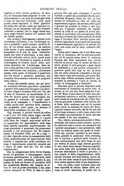 Annali della giurisprudenza italiana raccolta generale delle decisioni delle Corti di cassazione e d'appello in materia civile, criminale, commerciale, di diritto pubblico e amministrativo, e di procedura civile e penale