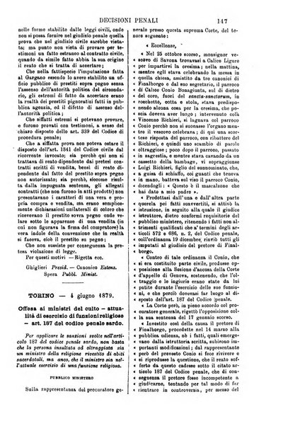 Annali della giurisprudenza italiana raccolta generale delle decisioni delle Corti di cassazione e d'appello in materia civile, criminale, commerciale, di diritto pubblico e amministrativo, e di procedura civile e penale