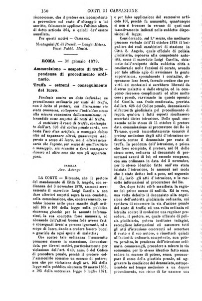 Annali della giurisprudenza italiana raccolta generale delle decisioni delle Corti di cassazione e d'appello in materia civile, criminale, commerciale, di diritto pubblico e amministrativo, e di procedura civile e penale