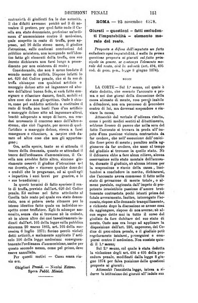 Annali della giurisprudenza italiana raccolta generale delle decisioni delle Corti di cassazione e d'appello in materia civile, criminale, commerciale, di diritto pubblico e amministrativo, e di procedura civile e penale