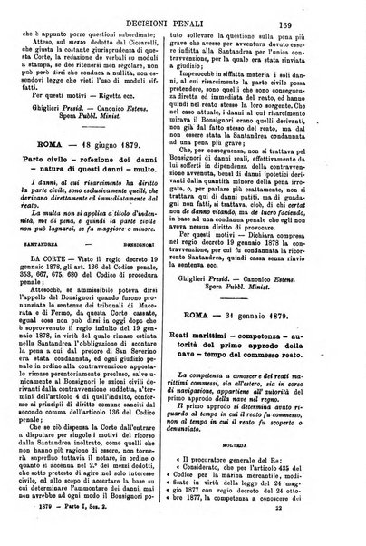 Annali della giurisprudenza italiana raccolta generale delle decisioni delle Corti di cassazione e d'appello in materia civile, criminale, commerciale, di diritto pubblico e amministrativo, e di procedura civile e penale