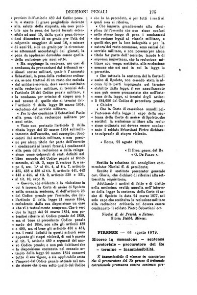 Annali della giurisprudenza italiana raccolta generale delle decisioni delle Corti di cassazione e d'appello in materia civile, criminale, commerciale, di diritto pubblico e amministrativo, e di procedura civile e penale