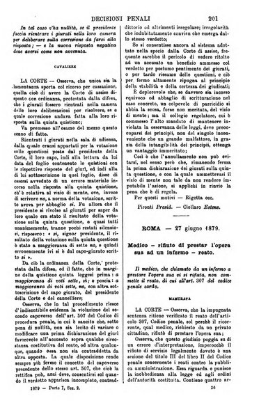 Annali della giurisprudenza italiana raccolta generale delle decisioni delle Corti di cassazione e d'appello in materia civile, criminale, commerciale, di diritto pubblico e amministrativo, e di procedura civile e penale