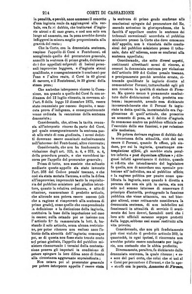 Annali della giurisprudenza italiana raccolta generale delle decisioni delle Corti di cassazione e d'appello in materia civile, criminale, commerciale, di diritto pubblico e amministrativo, e di procedura civile e penale