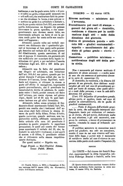 Annali della giurisprudenza italiana raccolta generale delle decisioni delle Corti di cassazione e d'appello in materia civile, criminale, commerciale, di diritto pubblico e amministrativo, e di procedura civile e penale