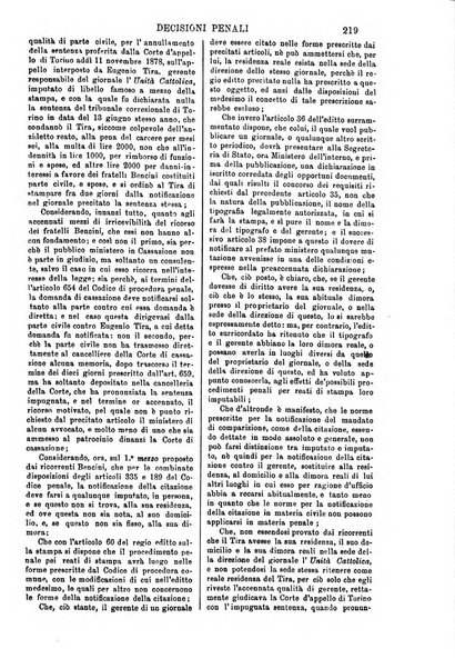 Annali della giurisprudenza italiana raccolta generale delle decisioni delle Corti di cassazione e d'appello in materia civile, criminale, commerciale, di diritto pubblico e amministrativo, e di procedura civile e penale