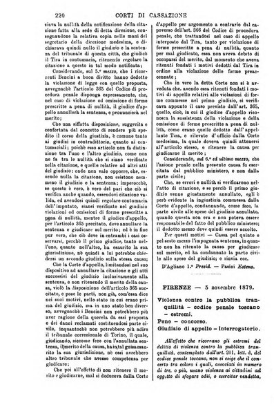 Annali della giurisprudenza italiana raccolta generale delle decisioni delle Corti di cassazione e d'appello in materia civile, criminale, commerciale, di diritto pubblico e amministrativo, e di procedura civile e penale