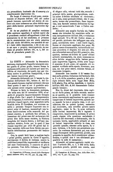 Annali della giurisprudenza italiana raccolta generale delle decisioni delle Corti di cassazione e d'appello in materia civile, criminale, commerciale, di diritto pubblico e amministrativo, e di procedura civile e penale