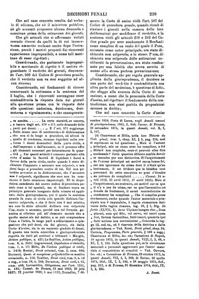 Annali della giurisprudenza italiana raccolta generale delle decisioni delle Corti di cassazione e d'appello in materia civile, criminale, commerciale, di diritto pubblico e amministrativo, e di procedura civile e penale