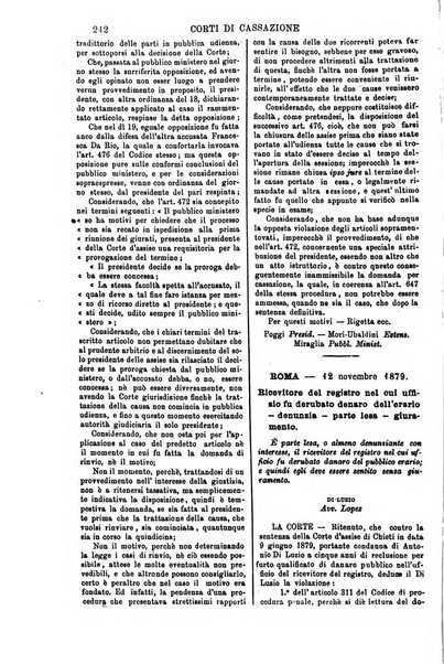 Annali della giurisprudenza italiana raccolta generale delle decisioni delle Corti di cassazione e d'appello in materia civile, criminale, commerciale, di diritto pubblico e amministrativo, e di procedura civile e penale