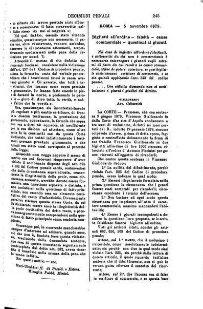 Annali della giurisprudenza italiana raccolta generale delle decisioni delle Corti di cassazione e d'appello in materia civile, criminale, commerciale, di diritto pubblico e amministrativo, e di procedura civile e penale