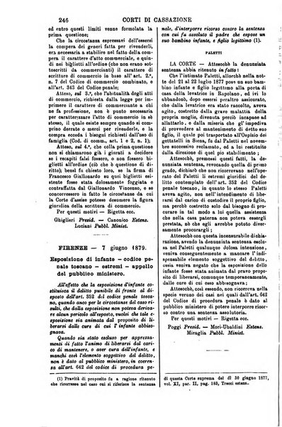 Annali della giurisprudenza italiana raccolta generale delle decisioni delle Corti di cassazione e d'appello in materia civile, criminale, commerciale, di diritto pubblico e amministrativo, e di procedura civile e penale