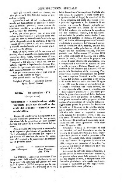 Annali della giurisprudenza italiana raccolta generale delle decisioni delle Corti di cassazione e d'appello in materia civile, criminale, commerciale, di diritto pubblico e amministrativo, e di procedura civile e penale